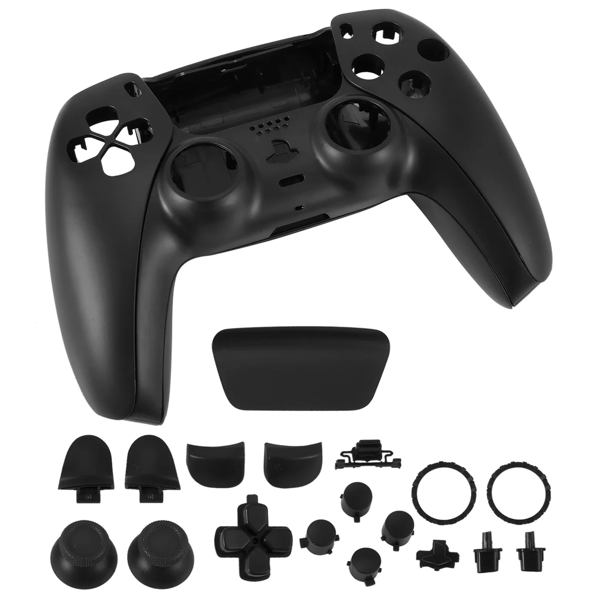 Quality Repair Part for PS5 BDM-010 Controller Housing Shell Game Controller Shell Cover with Buttons Black