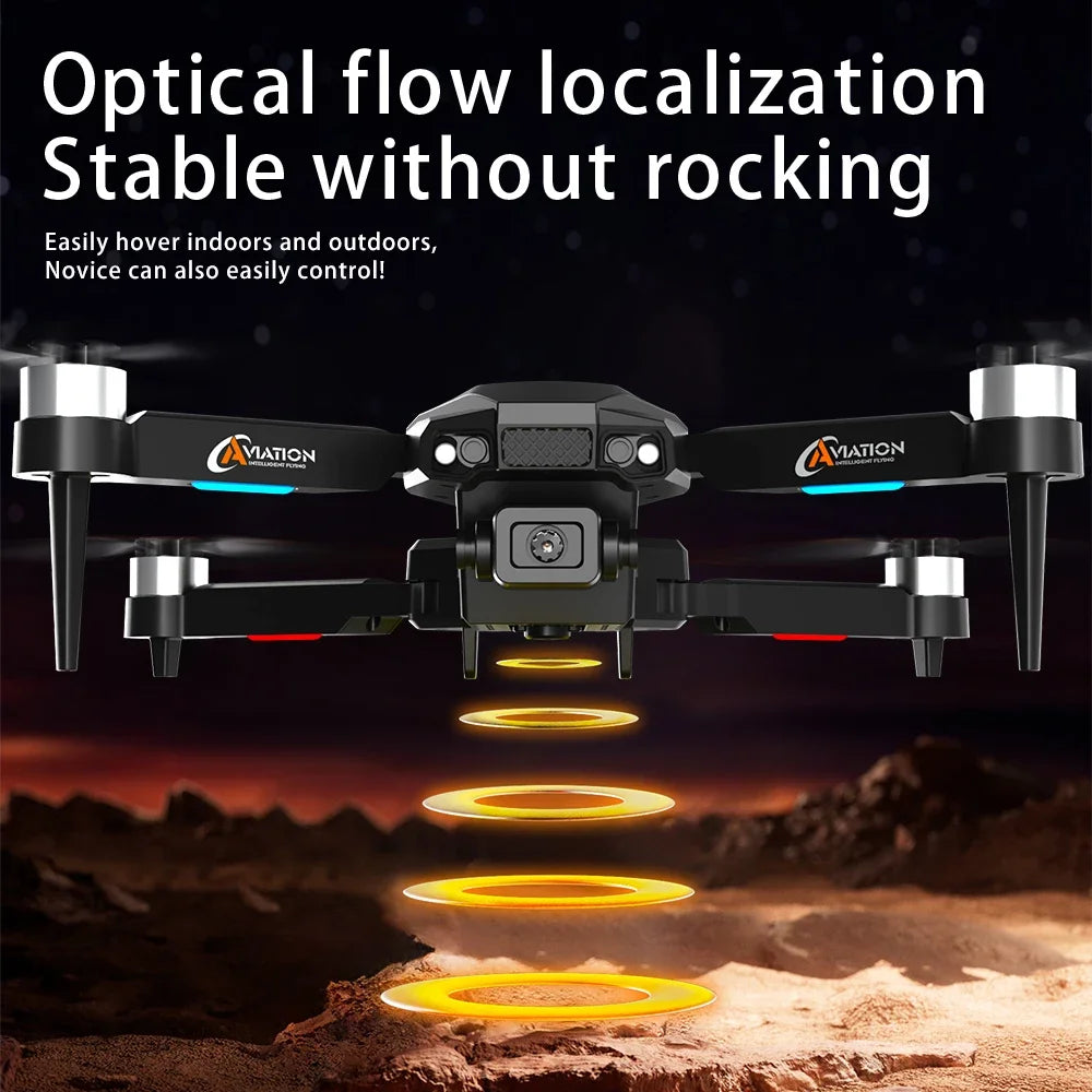 Lenovo Original F205 Drone Professional 8K HD Dual Camera With Screen Remote Control Smart Obstacle Avoidanc FPV Brushless Motor