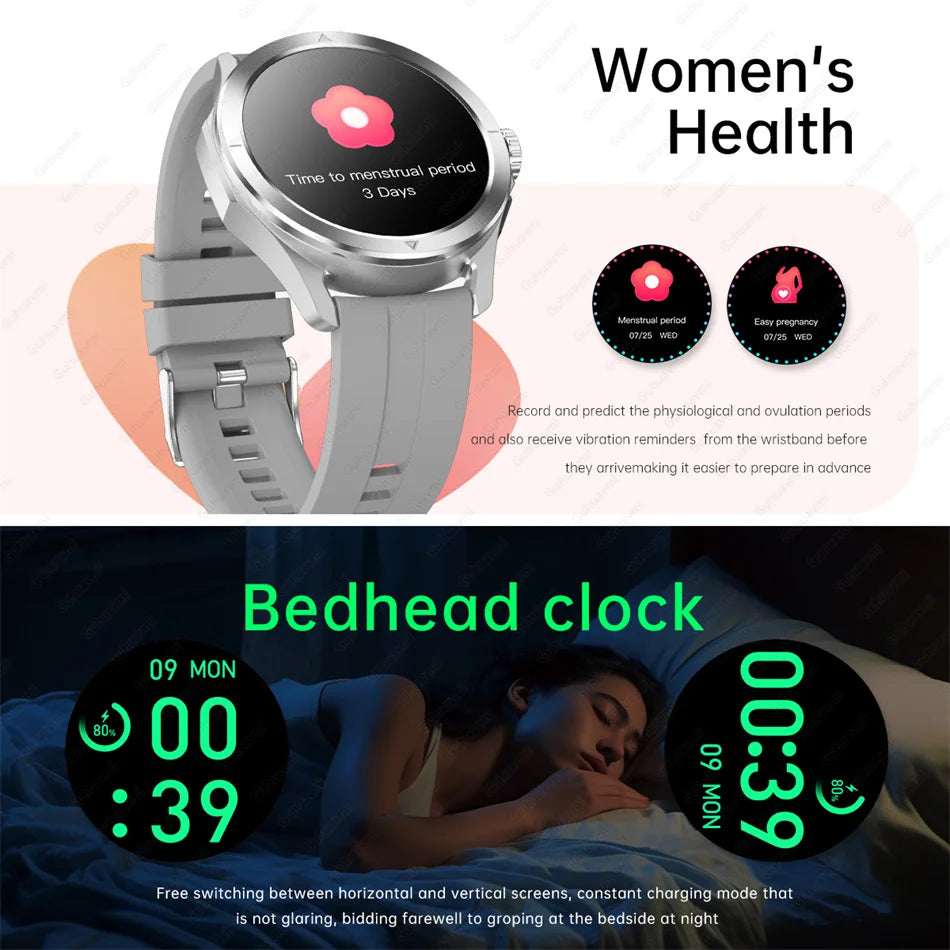 2026 GUHUAVMI Men's Smart Watch Waterproof IP69K Military-Grade Durability Bluetooth Call GPS Tracking Smartwatches Android iOS