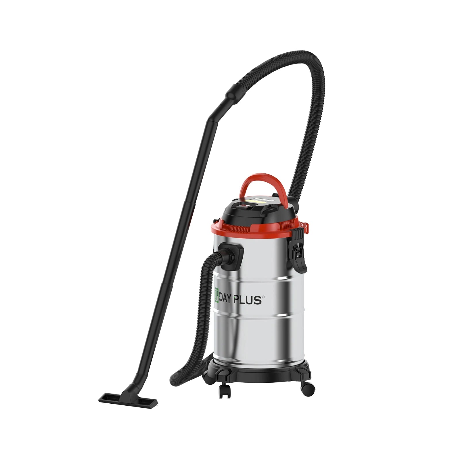 Wet & Dry Vacuum Cleaner 20L 6000W 20kpa 3 In 1 Blower Cleaning Portable Powerful Suction Industrial Vacuum with 4 Caster Wheels