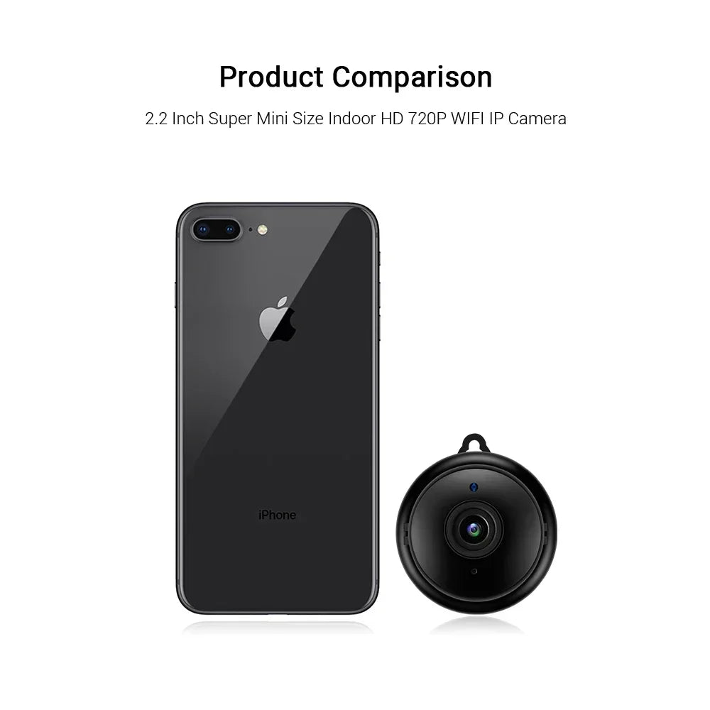 V380 Mini Cameras HD 1080P Small Wifi Camera  Micro IP Cam Infrared Night Version DVR Remote Motion Sensor Audio Video Recorder