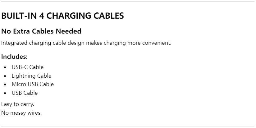 50,000mAh 120W Fast Charging Power Bank