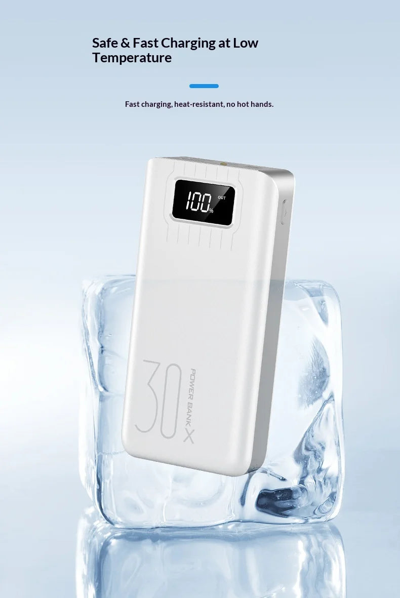 30,000mAh Fast Charging Power Bank