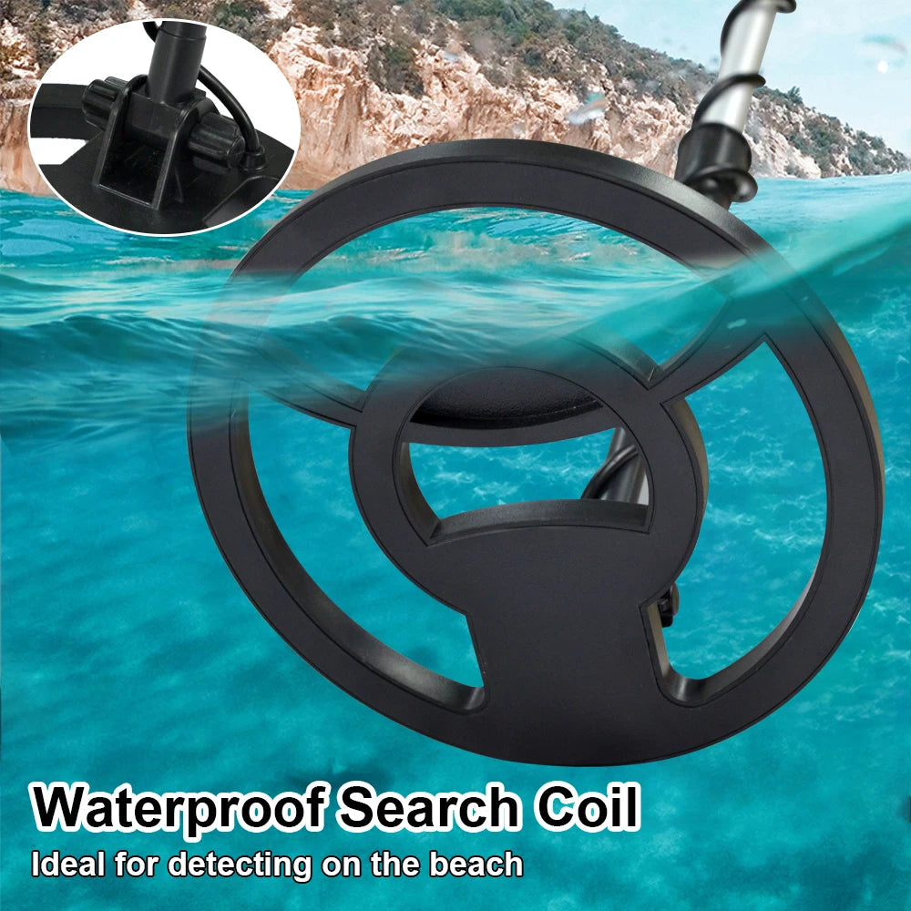MD-4090 Metal Detector Professional Gold Digger LCD Treasure Hunter Pinpointer Underground Gold Detector High Precise Search