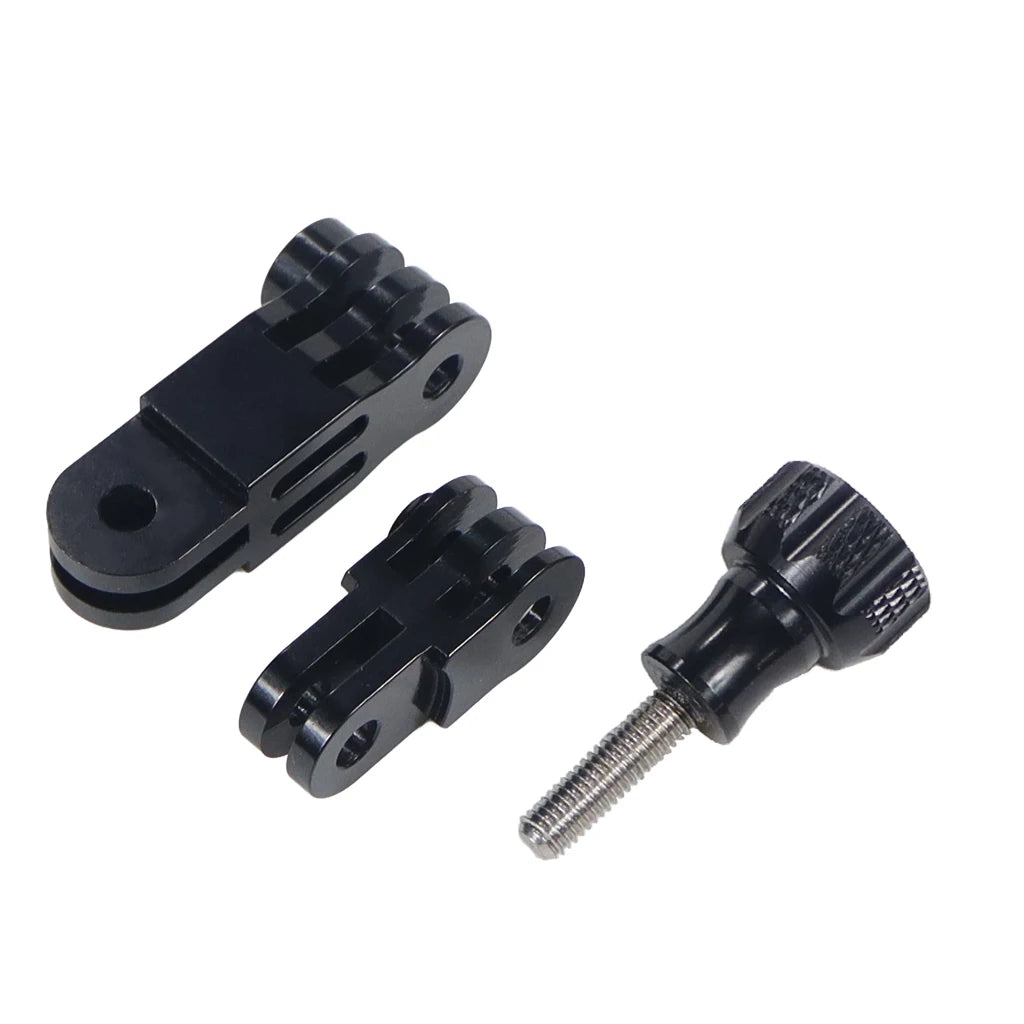 CNC Aluminum Three-Way Pivot Arm Mount Adapter for GOPRO Hero 13 12 11 10 Session Yi SJcam EKEN Sony DJI Action Camera Tripod