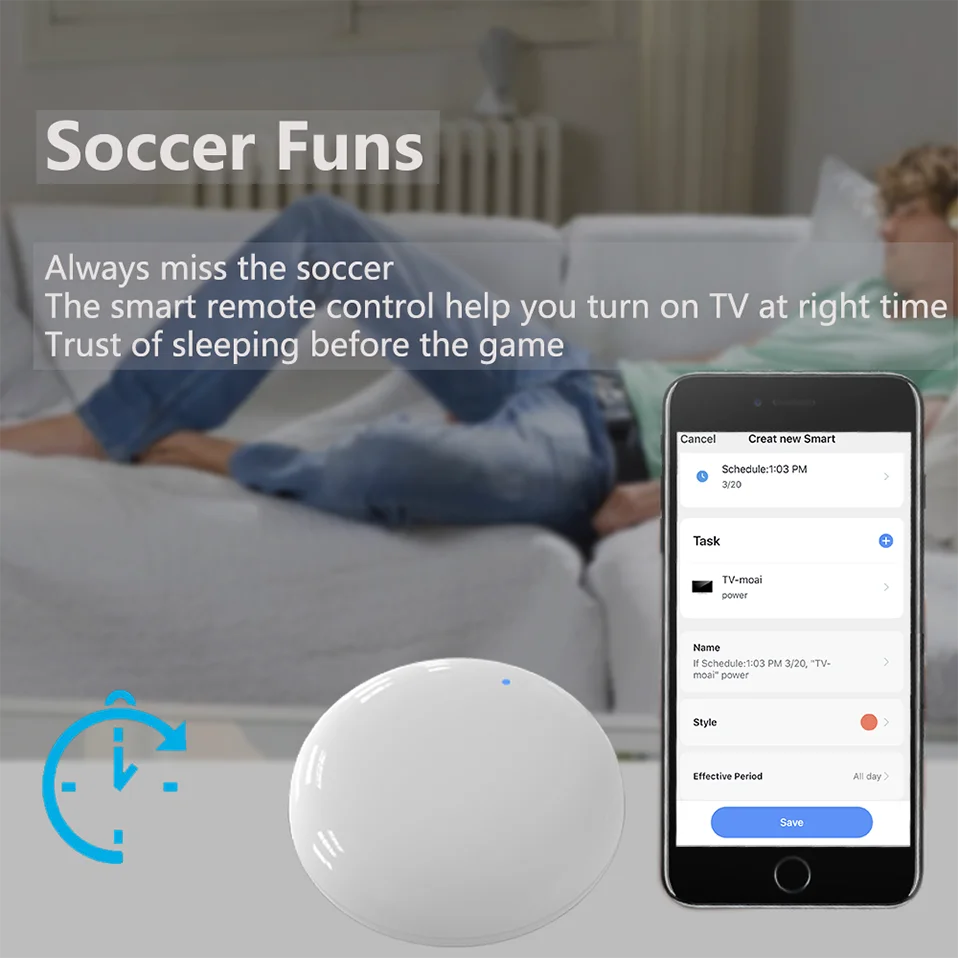 Tuya WiFi IR Remote For Smart Home Automation SmartLife APP Remote Control Universal infraredWork with Alexa SmartThings