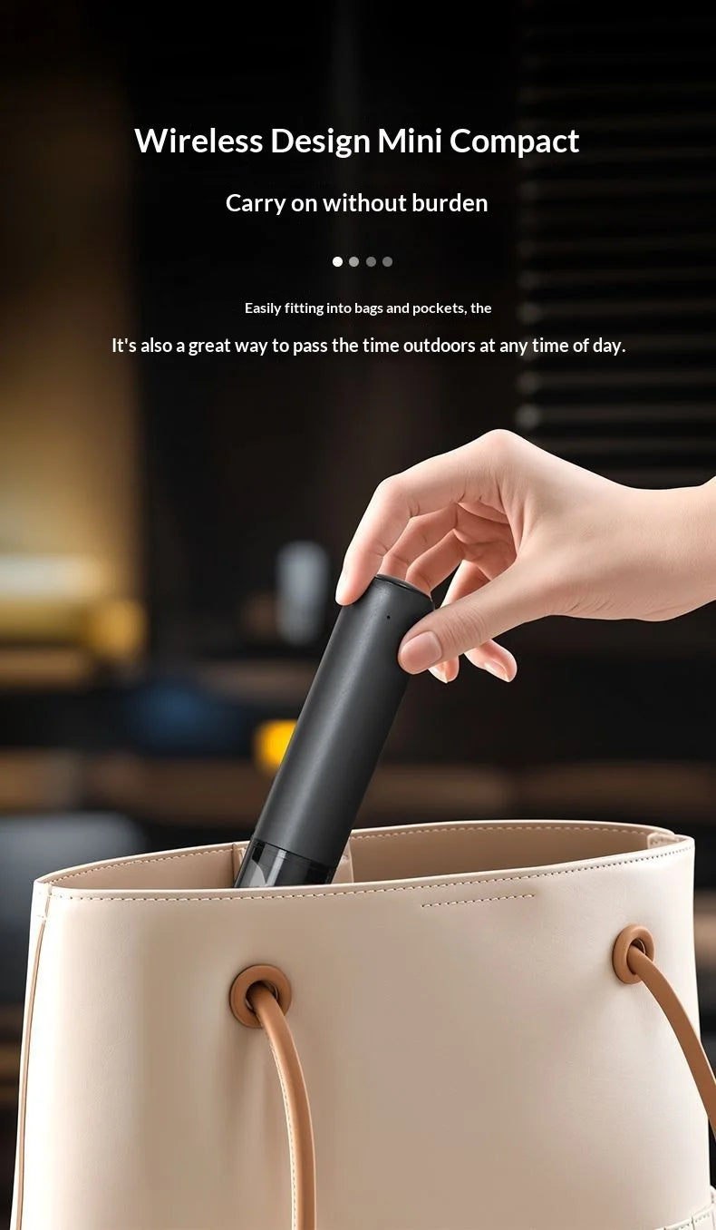 Portable Electric Milk Frother Foam Maker Handheld Rechargeable Foamer High Speed for Coffee Cappuccino Cream Kitchen Food Mixer