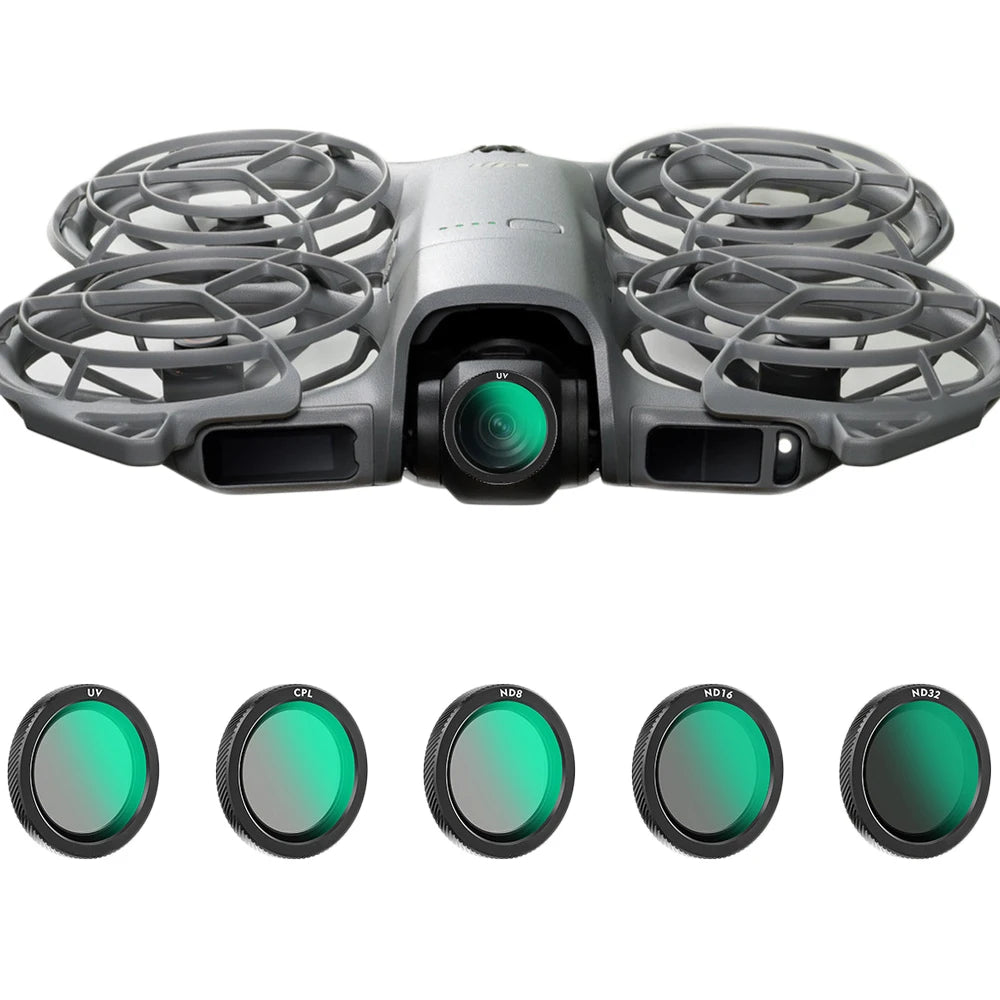 ND&CPL Filters Set For DJI NEO2 UV ND8 ND16 ND32 CPL Filters For DJI NEO2 Drone Accessory Neutral Density Camera Lens ND Filter