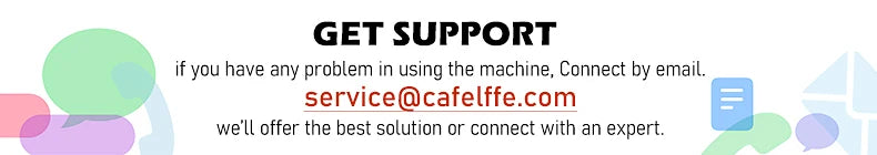 Cafelffe Electric Milk Frother Frothing Foamer Chocolate Mixer Cold/Hot Latte Cappuccino automatic Milk Foam Cool Touch Stirring