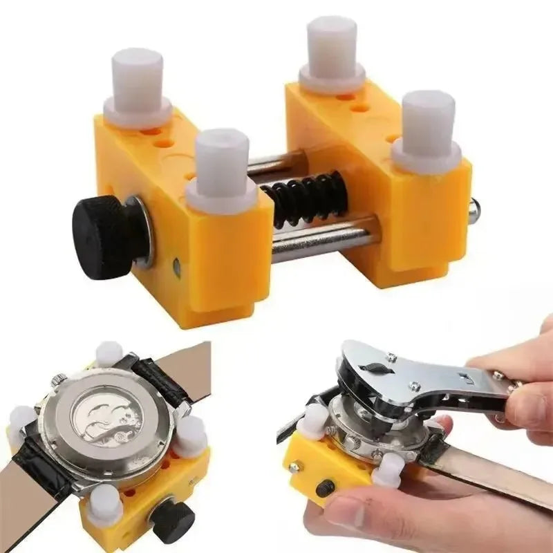 Adjustable Watchmaker Repair Tool Watch Back Case Cover Holder Remover Opener Watch repair tools