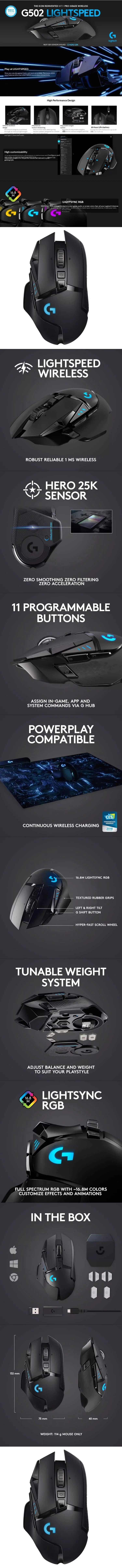 Logitech G502/G305 Gaming mouse, precise FPS for PUBG, macro programming, compatible with laptops and desktops