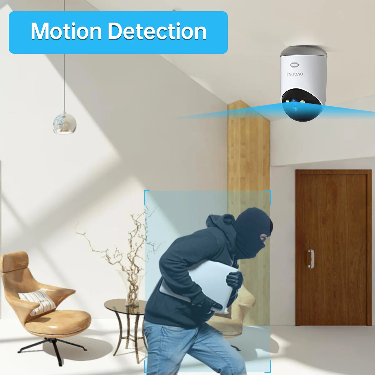 Lenovo 2MP WiFi Camera Smart Home Indoor Wireless IP Surveillance Camera Auto Tracking Security CCTV Surveillance Baby Monitor